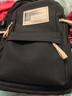 回力書(shū)包男女初高中生大學(xué)生雙肩包大容量減壓背包休閑通勤潮流電腦包 黑色【送沖天鴨掛件】 曬單實(shí)拍圖