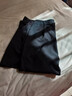 逸陽(yáng)窄版小直筒西褲女25秋新款彈力高腰顯瘦通勤休閑煙管法棍褲 黑色 27 曬單實(shí)拍圖