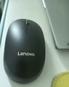 聯(lián)想（Lenovo）無(wú)線(xiàn)鼠標 辦公鼠標便攜鼠標 筆記本鼠標 電腦鼠標 M26黑 帶無(wú)線(xiàn)2.4G接收器 曬單實(shí)拍圖
