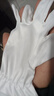 白手套不掉毛無(wú)塵布加厚手套超細纖維無(wú)痕防指紋禮儀手套相機清潔 1雙單價(jià)束口款  10雙 曬單實(shí)拍圖