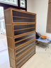 木馬人鞋柜門(mén)口入戶(hù)柜家用新款鞋架多層置物架收納柜儲物柜子進(jìn)門(mén)一體 【長(cháng)虹翻門(mén)】茶色-十一層112長(cháng)（加深寬度32cm） 曬單實(shí)拍圖