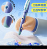 晨光(M&G)文具優(yōu)握熱可擦鋼筆套裝（含晶藍墨囊*2+備用筆握）小學(xué)生矯姿加粗開(kāi)學(xué)寫(xiě)字筆HAFP2197B藍桿 曬單實(shí)拍圖