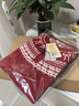 科蒙博卡2025秋冬費爾島羊毛衫女針織衫圓領(lǐng)加厚毛衣 酒紅色 M 曬單實(shí)拍圖