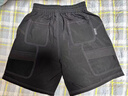 BJHG不計后果美式工裝短褲男款夏季運動(dòng)休閑百搭潮牌梭織機能三分褲女 石墨黑 2XL 曬單實(shí)拍圖