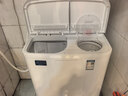 威力（WEILI）7/8/9/10/13/15kg公斤半自動(dòng)雙缸波輪洗衣機 雙桶洗脫分離大容量家用洗衣機 雙電機雙筒 以舊換新 XPB100-1082S【10公斤】 雙缸 曬單實(shí)拍圖