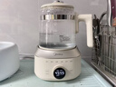 美的（Midea）全玻璃恒溫水壺恒溫壺嬰兒沖奶燒水壺電熱水壺養生壺1.5L TN15B01 曬單實(shí)拍圖