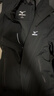 美津濃（MIZUNO）戶(hù)外休閑夾克男士防風(fēng)防水情侶連帽梭織外套 黑色 M 曬單實(shí)拍圖
