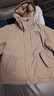 北面（The North Face）The North Face男戶(hù)外防潑水輕量550蓬鵝絨服88R4 L 淺棕色 BOX 曬單實(shí)拍圖