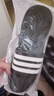 邦有道男士條紋拖鞋輕軟底防臭無(wú)聲運動(dòng)防滑涼拖家用洗澡家居款可外穿 黑色 44-45 適合（43-44）碼 曬單實(shí)拍圖