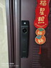 凱迪仕（KAADAS）智能門(mén)鎖 雙攝人臉識別可視貓眼大屏指紋鎖 P30 Pro Max雙攝AI版 曬單實(shí)拍圖