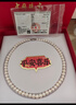 中國珠寶（Sino gem）S925銀天然淡水珍珠項鏈素珠款紀念日生日禮物送女友老婆媽媽長(cháng)輩 曬單實(shí)拍圖