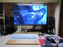 AOC 顯示器支架電腦支架電腦增高架顯示器機械臂電腦桌支架螺旋升降機械彈簧顯示屏支架 AM402G銀翼灰 曬單實(shí)拍圖