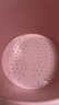 本迪加深泡腳桶24cm家用洗腳足浴盆塑料水桶按摩無(wú)電洗腳水桶單個(gè)粉色 曬單實(shí)拍圖