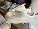 百思圖26春小白鞋簡(jiǎn)約休閑運動(dòng)戶(hù)外女鞋W6072AM6 米白色 37 曬單實(shí)拍圖