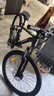喜德盛（xds）山地自行車(chē)黑客350 X6鋁合金車(chē)架21速變速機械碟剎 黑銀15.5寸（適合身高150-165cm） 曬單實(shí)拍圖