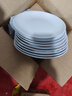 信基高格 XJ010淺式盤(pán) 10個(gè)/箱 10英寸密胺盤(pán)食堂自助餐盤(pán)打菜盤(pán)白色25cm 曬單實(shí)拍圖