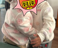 戴維貝拉【抱抱衣】女童春秋搖粒絨外套兒童寶寶加絨衣服 曬單實(shí)拍圖