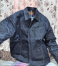 馬登工裝美式復古四代油蠟夾克男春阿美咔嘰硬漢翻領(lǐng)純棉修身上衣外套 深藍色 2XL 曬單實(shí)拍圖