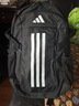 阿迪達斯（adidas）男包女包26春季新款運動(dòng)包經(jīng)典大LOGO大容量書(shū)包電腦包雙肩包背包 黑色/三條紋 MISC 曬單實(shí)拍圖