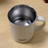 膳魔師（THERMOS）保溫杯340ml男女士?jì)和R克咖啡杯伴手禮生日禮物JDG-351 奶白色 曬單實(shí)拍圖