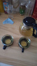 一壺四杯茶壺套裝 大容量玻璃茶杯帶濾網(wǎng)耐高溫水壺茶具無(wú)底座 1000ML一壺+四杯套裝 1件 曬單實(shí)拍圖