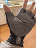 四萬(wàn)公里自行車(chē)手套半指騎行手套透氣減震耐磨春夏男女戶(hù)外運動(dòng)裝備黑色L 曬單實(shí)拍圖