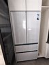 美的（Midea）熊墩墩Pro600L法式四開(kāi)門(mén)冰箱超薄嵌入式雙系統一級能效除菌制冰大容量BCD-600WUFIPZM(E)國家補貼 曬單實(shí)拍圖