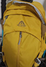 艾王新款戶(hù)外登山包輕量化30升大容量背負系統雙肩包耐磨防潑旅行背包 澄黃30升（背負系統+送防雨罩） 曬單實(shí)拍圖