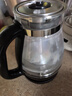 煮茶器養生壺噴淋式煮茶壺燒水壺電熱水壺蒸茶壺 蒸茶器 泡茶壺圍爐煮茶 1L煮茶器【防干燒保護】 【加厚高硼硅玻璃】 曬單實(shí)拍圖