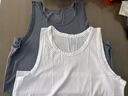 浪莎背心男士冰絲薄款夏季網(wǎng)眼打底內衣無(wú)袖運動(dòng)健身汗衫跨欄背心 曬單實(shí)拍圖
