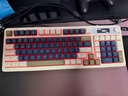 狼蛛（AULA）S99Pro無(wú)線(xiàn)鍵盤(pán) 三模藍牙有線(xiàn)機械手感RGB燈效辦公游戲電競99鍵 電腦鍵盤(pán)筆記本臺式機通用 復古灰 曬單實(shí)拍圖