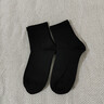 都市麗人襪子冬季女士襪子100%純棉7A抑菌防臭透氣中筒女襪6雙裝 曬單實(shí)拍圖