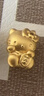周生生黃金轉運珠 HelloKitty招財福貓三麗鷗足金串珠92618C定價(jià) 曬單實(shí)拍圖