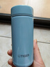 虎牌（TIGER）輕巧便攜不銹鋼真空保溫杯女士水杯口袋杯MMP-J021-AA藍色200ML 曬單實(shí)拍圖