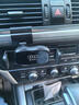 德言?shī)W迪A6L/A4L/A3L/Q3/Q5L/Q2L/Q7/A5專(zhuān)用手機電動(dòng)車(chē)載支架改裝飾品 12-18款奧迪A6L A7【C1帶燈LOGO】銀色 曬單實(shí)拍圖