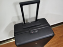 地平線(xiàn)8號（LEVEL8）行李箱密碼拉桿箱男女托運大容量萬(wàn)向輪學(xué)生旅行者PC箱 24英寸黑 曬單實(shí)拍圖