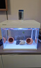 森森（SUNSUN）超白魚(yú)缸一體缸自循環(huán)客廳桌面小型家用水族箱HEJ-380 曬單實(shí)拍圖