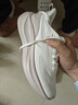 鴻星爾克跑步鞋女2026春夏季新款輕便運動(dòng)鞋透氣軟底跑鞋女神節禮物送媽媽 微晶白/山藥灰 【網(wǎng)面透氣款】 37 曬單實(shí)拍圖
