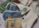 巴拉巴拉寶寶襪子秋季嬰幼兒中筒襪棉彈不勒無(wú)骨手工縫五雙裝209925172212 曬單實(shí)拍圖