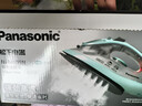 松下（Panasonic）【燙衣神器】電熨斗 大功率家用小型拼豆熨斗 手持式蒸汽迷你掛燙機便攜式旅行出差熨燙機干濕兩用 淡雅藍【1300W+5檔調溫】M105 曬單實(shí)拍圖