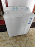 海爾（Haier）雙缸洗衣機 12公斤大容量半自動(dòng)家用洗脫分離 雙品質(zhì)電機 超凈洗  一級能效 家電換新補貼81D2 曬單實(shí)拍圖