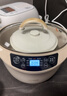 天際（TONZE）電燉鍋 電燉盅 隔水燉鍋 煲湯鍋燉湯鍋 熬粥養生鍋 煮粥鍋 蒸燉一體 白瓷5膽 DGD40-40DWG 4L 曬單實(shí)拍圖
