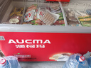 澳柯瑪（AUCMA）516升商用臥式冷凍柜雪糕柜弧形大容量展示柜冰柜商超玻璃門(mén)海鮮凍品一級能效 零下28度 SD-516CG  曬單實(shí)拍圖