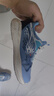 回力（Warrior）童鞋男童春款跑鞋網(wǎng)面透氣旋轉扣兒童休閑運動(dòng)鞋WZ-2227 淺藍白34 曬單實(shí)拍圖