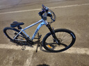 京東京造 XC300山地自行車(chē)鋁合金禧瑪諾21速機械碟剎成年人學(xué)生15寸時(shí)空銀 曬單實(shí)拍圖