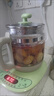 小熊（Bear）養生壺燒水壺恒溫煮茶壺多檔保溫燒水燉煮壺一體多功能電熱水壺花茶壺辦公室玻璃燒水養生壺0膠水 YSH-B18T1【配實(shí)用濾網(wǎng)+蛋架】 1.5L 綠色 曬單實(shí)拍圖
