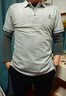 羅蒙【100%棉】純棉短袖T恤男士夏季商務(wù)休閑新疆長(cháng)絨棉爸爸裝POLO衫 曬單實(shí)拍圖