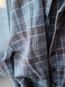 佐丹奴美式風(fēng)格子襯衫女秋冬新款純棉法蘭絨寬松長(cháng)袖襯衫05345876 曬單實(shí)拍圖