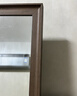 美式穿衣鏡復古落地鏡全身鏡壁掛試衣鏡貼墻家用鏡子服裝店更衣鏡 【送貨上門(mén)】80*180cm 胡桃色【實(shí)木紋理 高清防爆】 曬單實(shí)拍圖