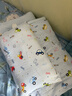無(wú)印良品全棉被褥兒童七件套（三件套+枕褥+子母被+床褥）被套120*150cm 曬單實(shí)拍圖